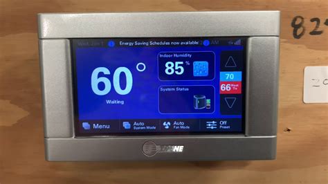 Smart Optimization takes 90 minutes to complete and during the process, heating and cooling operations are disabled. . Trane xl824 factory reset